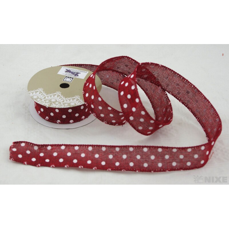 STUHA PUNTÍK 113 38mmx7yd*BORDOVÁ