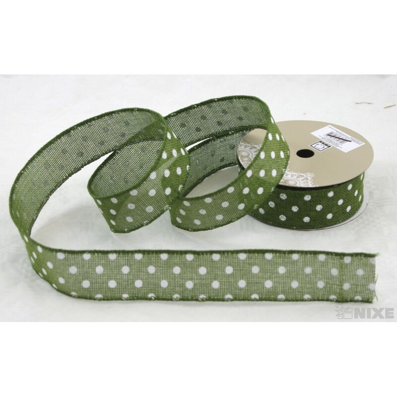 STUHA PUNTÍK 114 38mmx7yd*ZELENÁ TM.