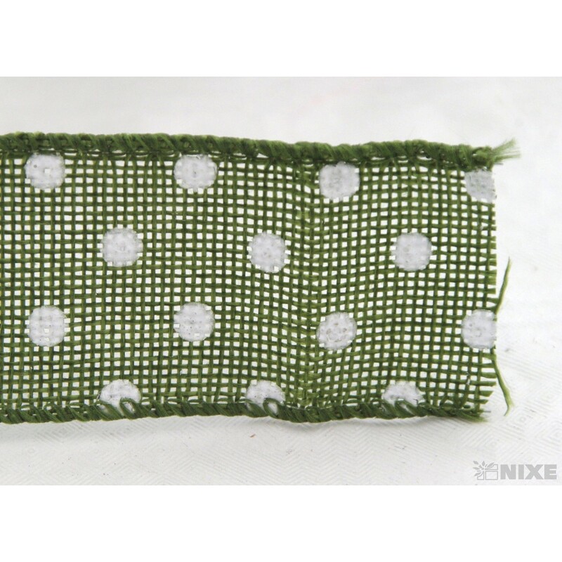 STUHA PUNTÍK 114 38mmx7yd*ZELENÁ TM.