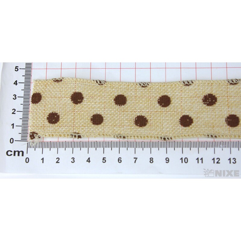 STUHA PUNTÍK 112 38mmx7yd*KRÉMOVÁ