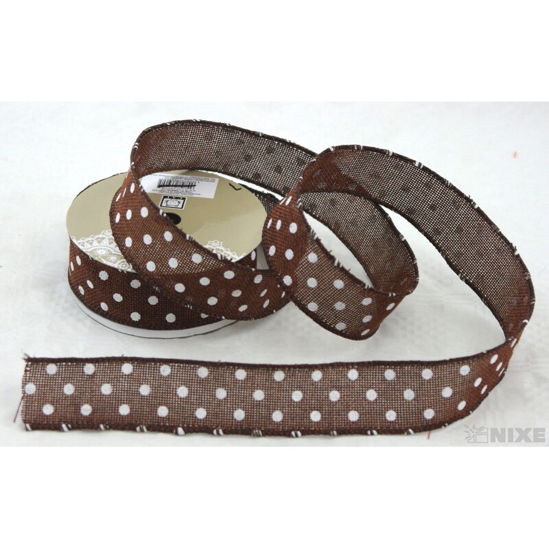 STUHA PUNTÍK 113 38mmx7yd*HNĚDÁ