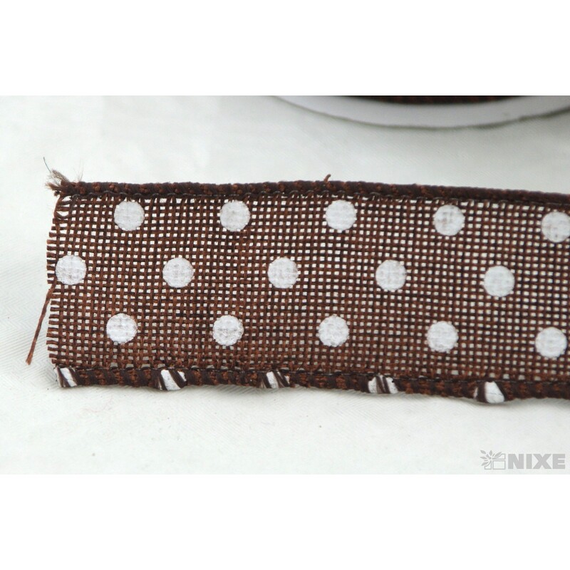 STUHA PUNTÍK 113 38mmx7yd*HNĚDÁ