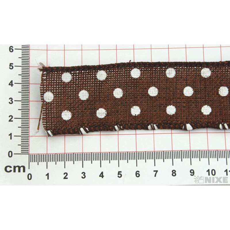 STUHA PUNTÍK 113 38mmx7yd*HNĚDÁ