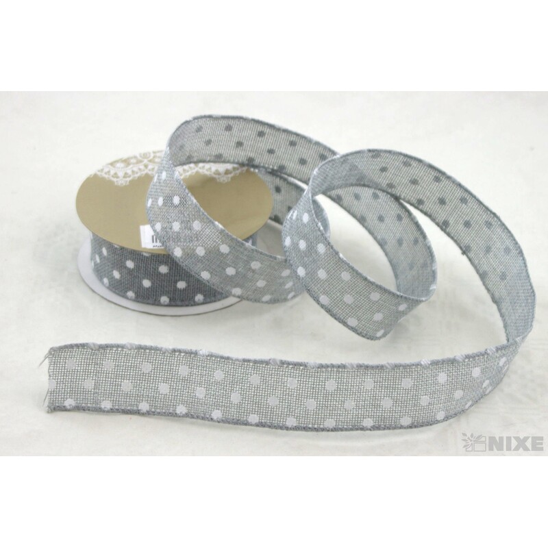 STUHA PUNTÍK 114 38mmx7yd*STŘÍBRNÁ