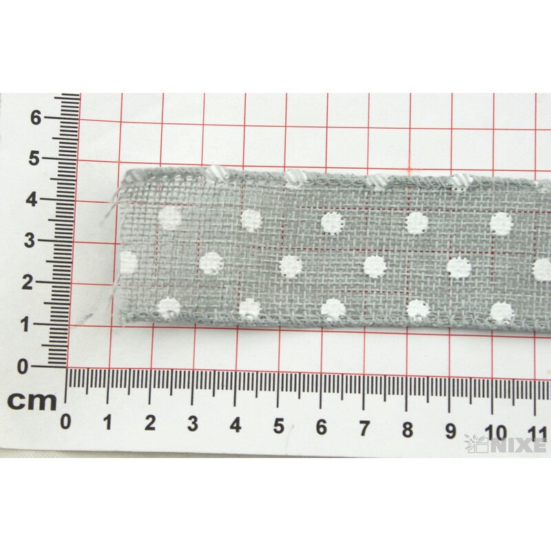 STUHA PUNTÍK 114 38mmx7yd*STŘÍBRNÁ