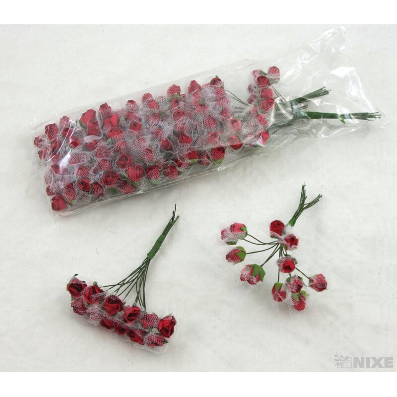 KYTIČKA SVAZEK 1x10cm 12ks 12sv*MIX BAREV