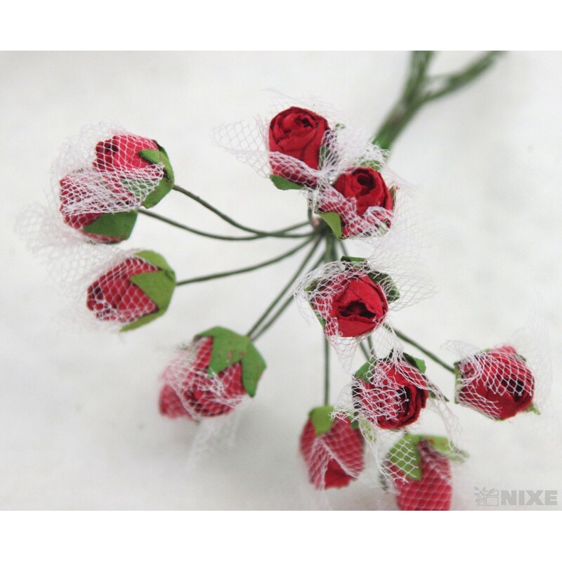 KYTIČKA SVAZEK 1x10cm 12ks 12sv*MIX BAREV