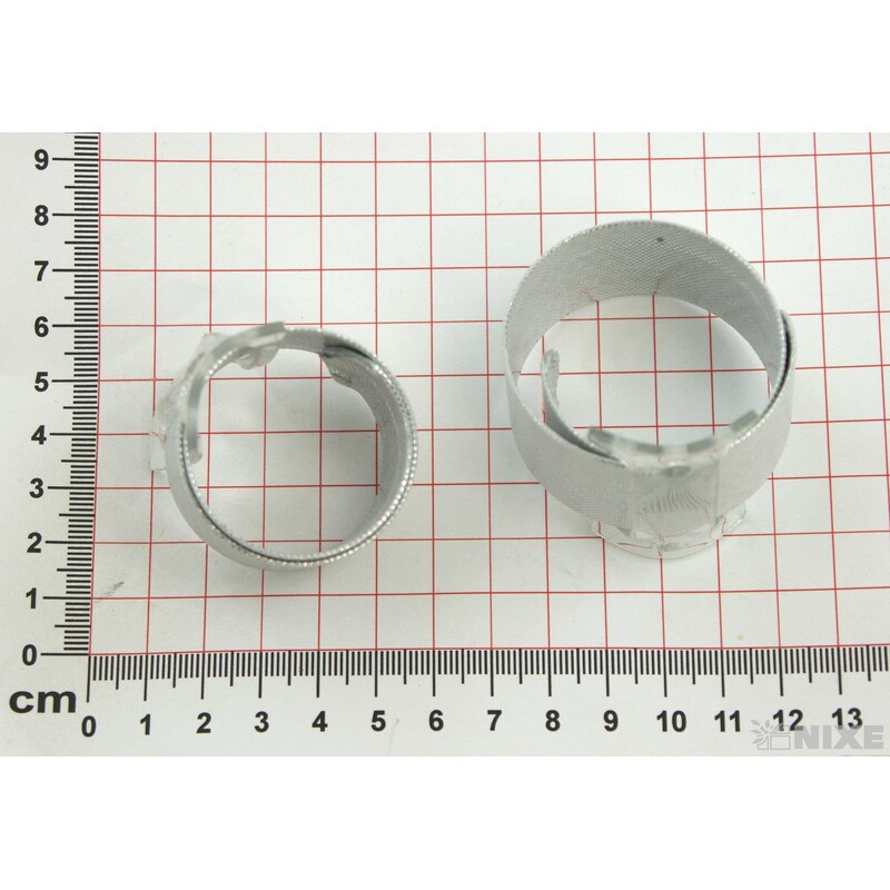 ZÁPĚSTNÍ ŘEMÍNEK 6ks*STŘÍBRNÁ