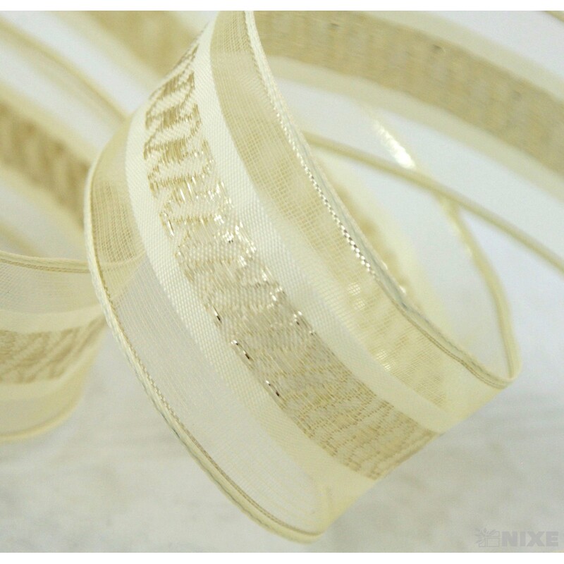 PLÁTNOVÁ STUHA MTP DR. 40mmx25m*ZLATÁ 424301