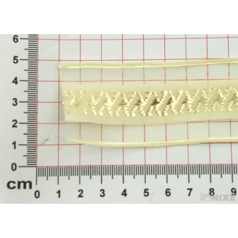 PLÁTNOVÁ STUHA MTP DR. 40mmx25m*ZLATÁ 424301