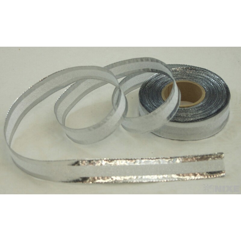 METALOPLAST STUHA DR. 25mmx25m*STŘÍBRNÁ 260000-2