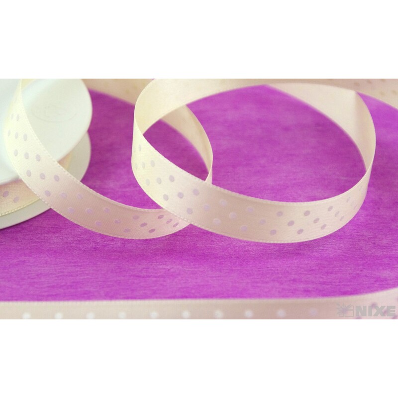 STUHA PUNTÍK N 15mmx25m*KRÉMOVÁ 206