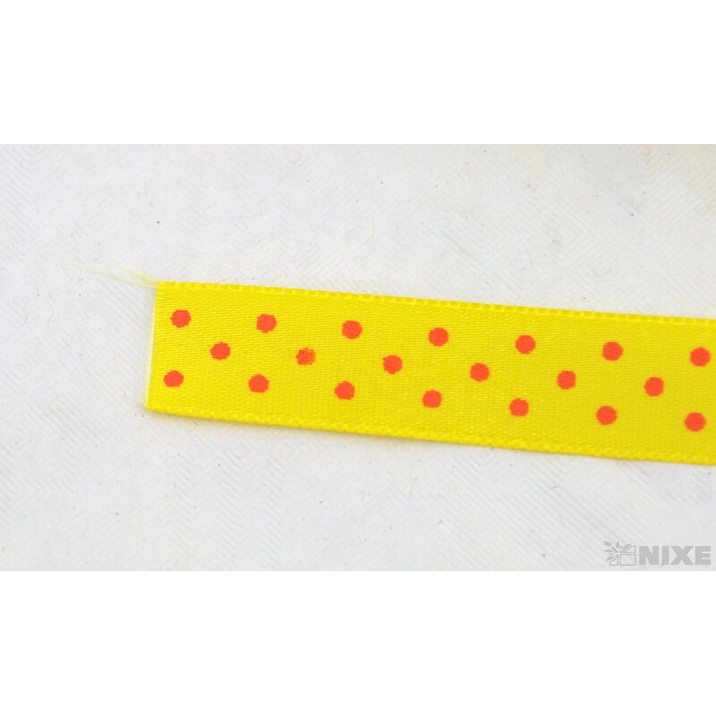 STUHA PUNTÍK N 15mmx25m*ŽLUTÁ+ORANŽOVÁ 211 V+