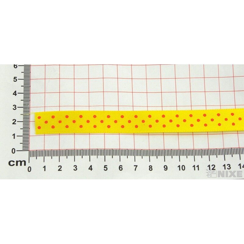 STUHA PUNTÍK N 15mmx25m*ŽLUTÁ+ORANŽOVÁ 211 V+