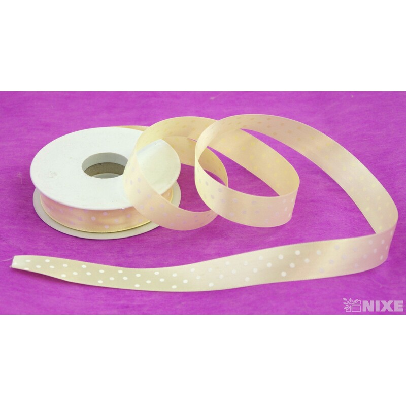 STUHA PUNTÍK N 25mmx25m*KRÉMOVÁ 206