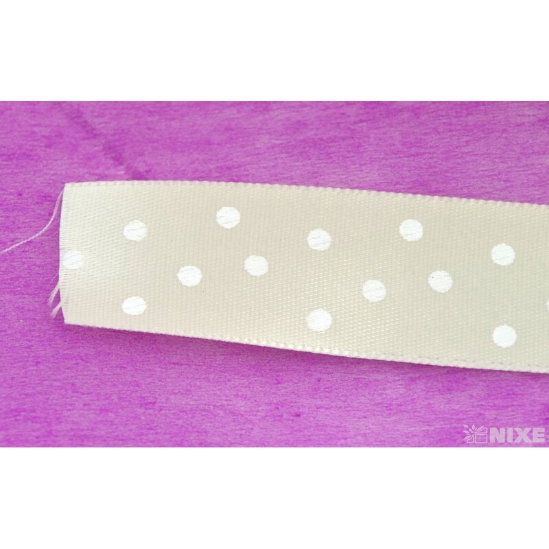 STUHA PUNTÍK N 25mmx25m*KRÉMOVÁ 206