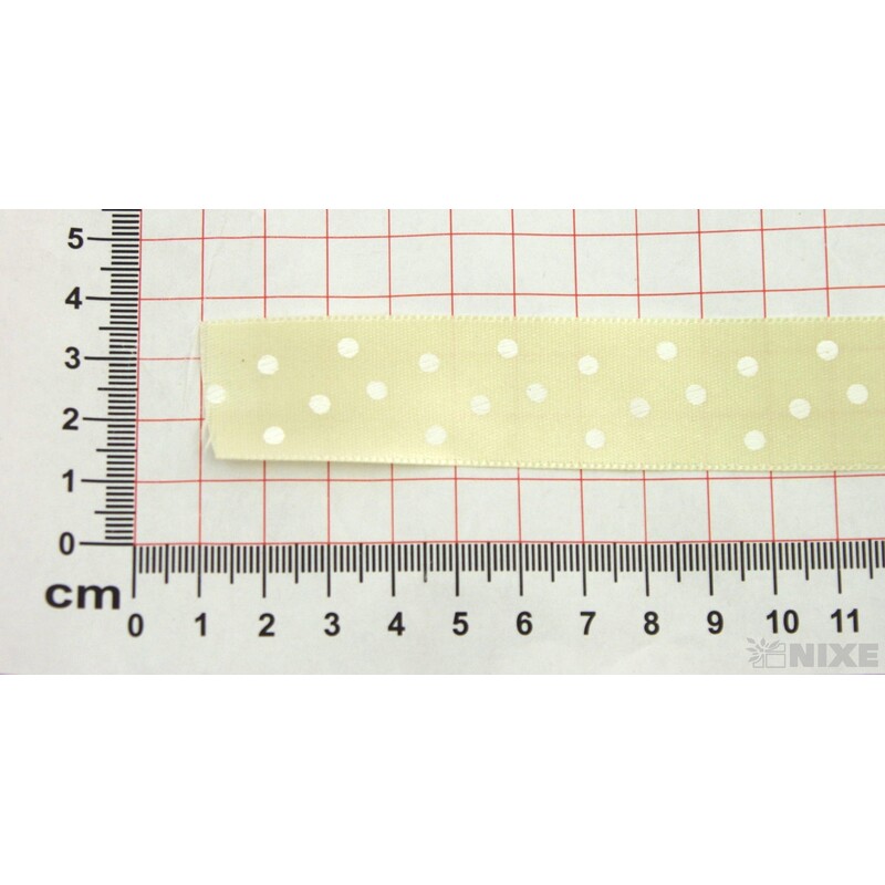 STUHA PUNTÍK N 25mmx25m*KRÉMOVÁ 206