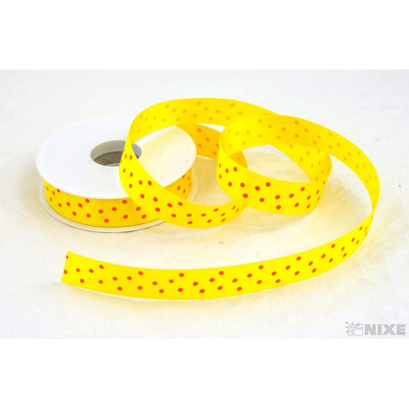 STUHA PUNTÍK N 25mmx25m*ŽLUTÁ+ORANŽOVÁ 211 V+