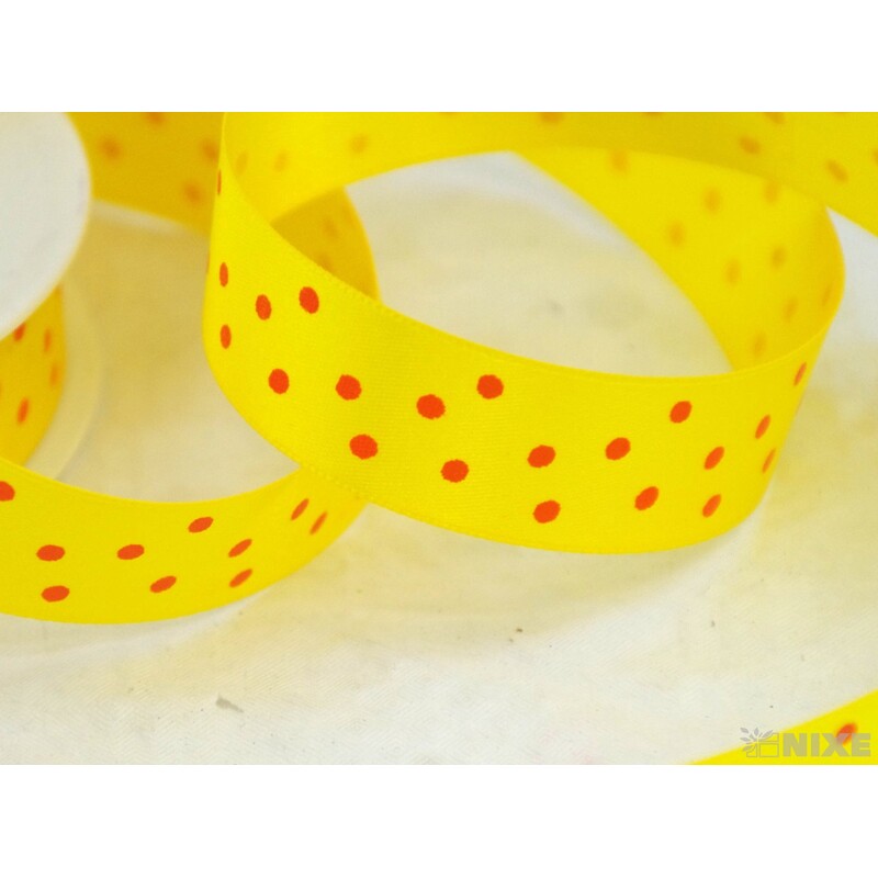 STUHA PUNTÍK N 25mmx25m*ŽLUTÁ+ORANŽOVÁ 211 V+