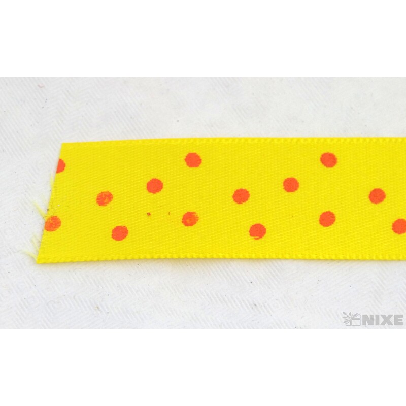 STUHA PUNTÍK N 25mmx25m*ŽLUTÁ+ORANŽOVÁ 211 V+