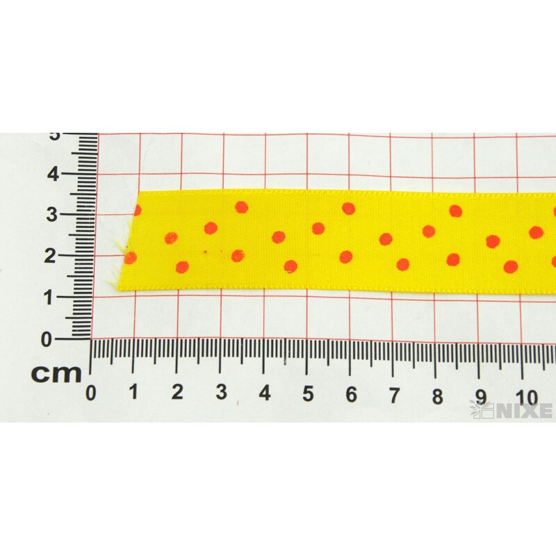 STUHA PUNTÍK N 25mmx25m*ŽLUTÁ+ORANŽOVÁ 211 V+