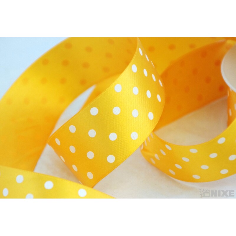 STUHA PUNTÍK N 40mmx25m*ŽLUTÁ TM. 212 V+