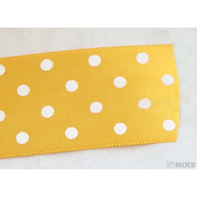 STUHA PUNTÍK N 40mmx25m*ŽLUTÁ TM. 212 V+