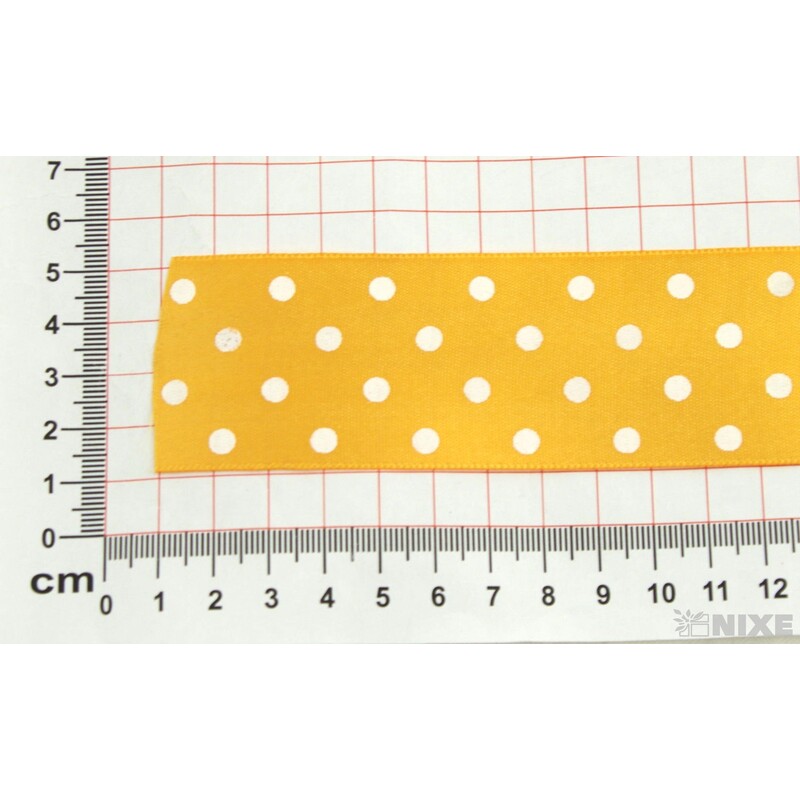 STUHA PUNTÍK N 40mmx25m*ŽLUTÁ TM. 212 V+