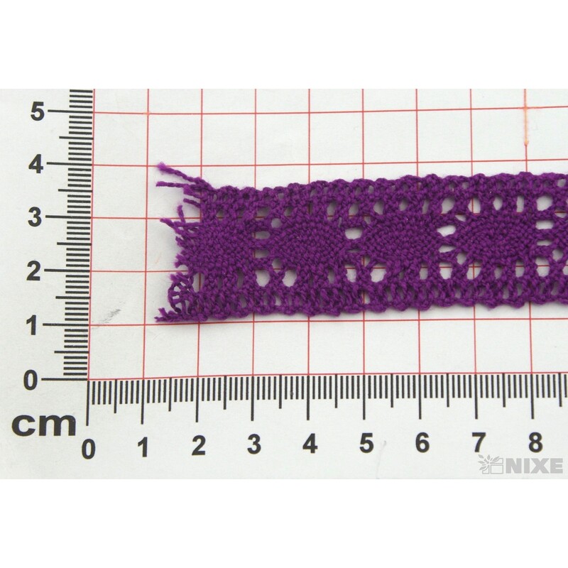 STUHA KRAJKA 25mmx10yd*FIALOVÁ TM.