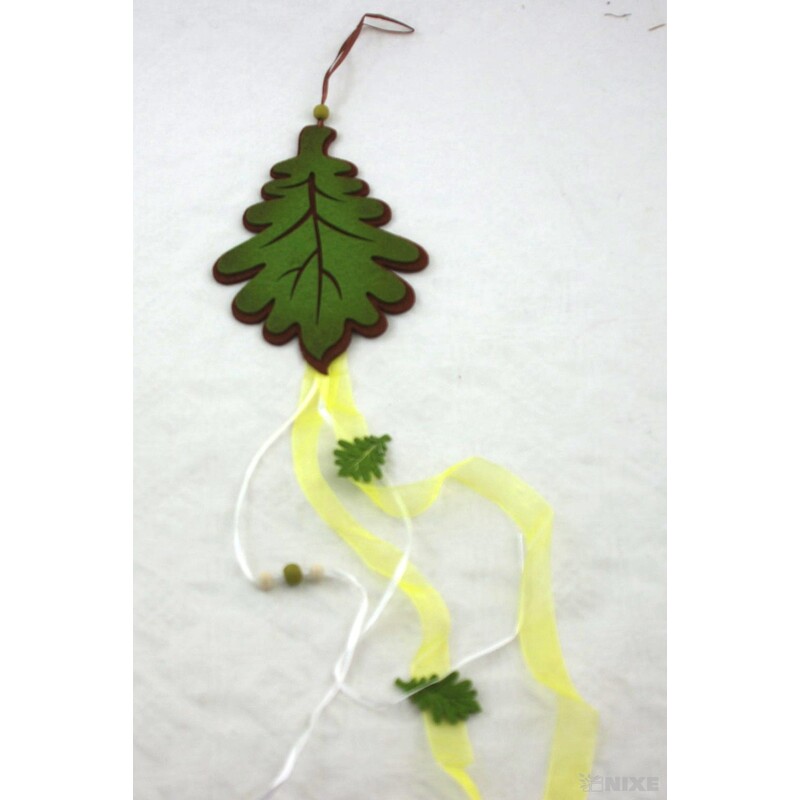 ZÁVĚS FILC LIST 23x12cm*