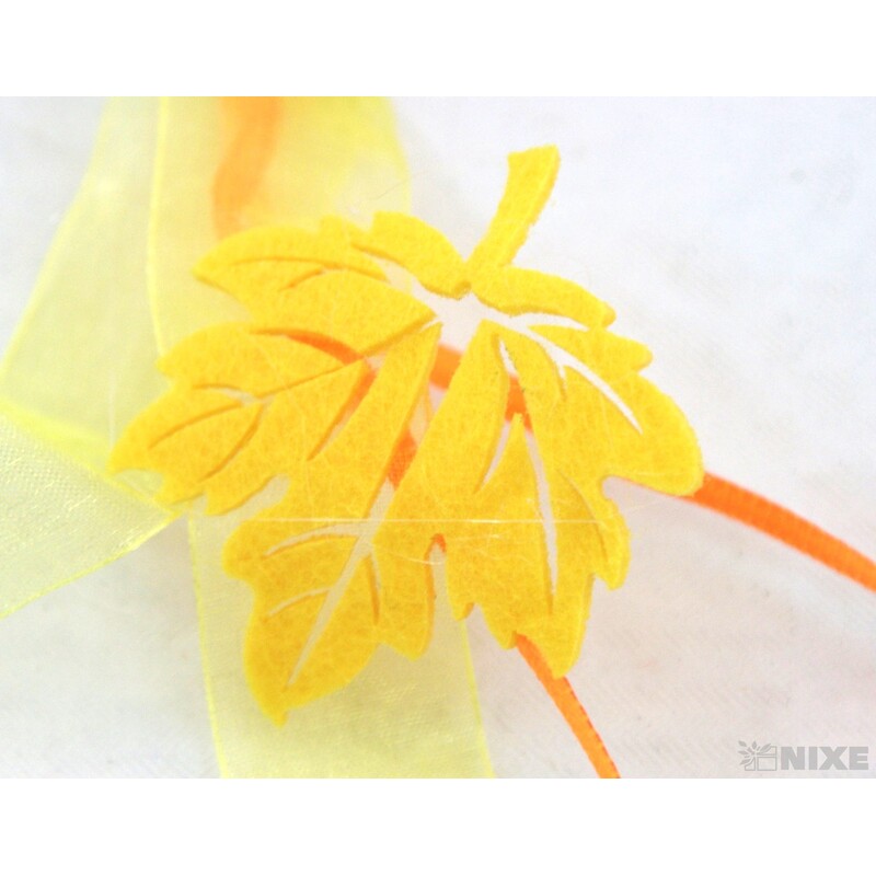 ZÁVĚS FILC LIST 23x12cm*