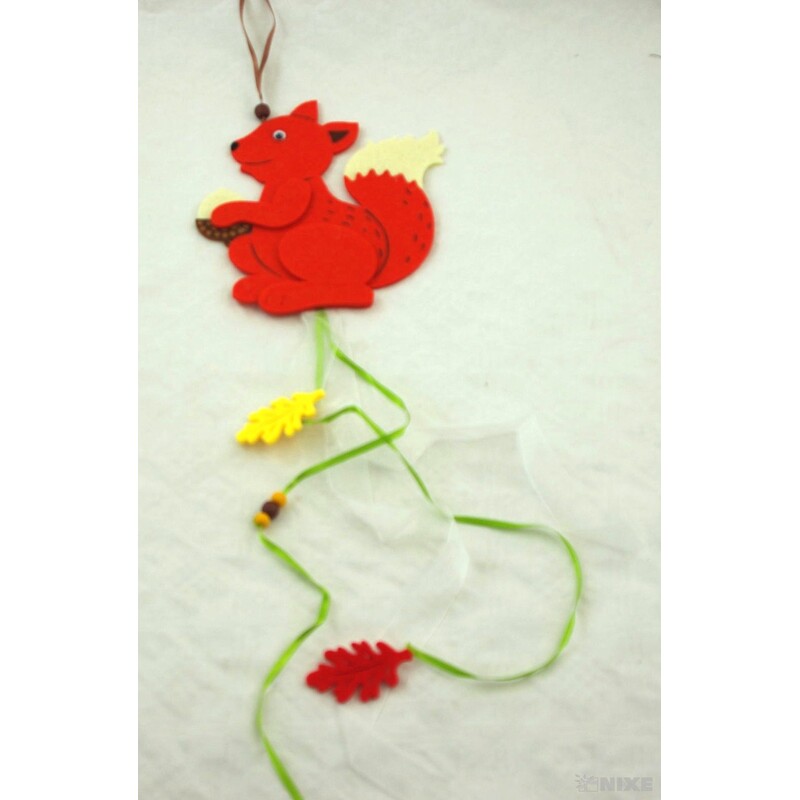 ZÁVĚS FILC VEVERKA 15x50cm*