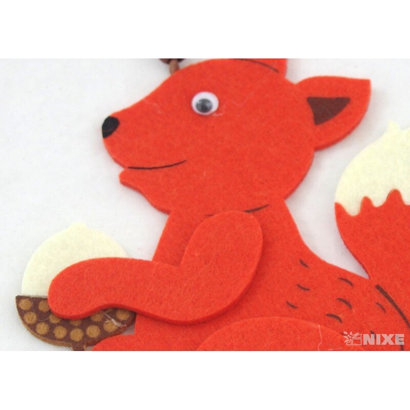 ZÁVĚS FILC VEVERKA 15x50cm*