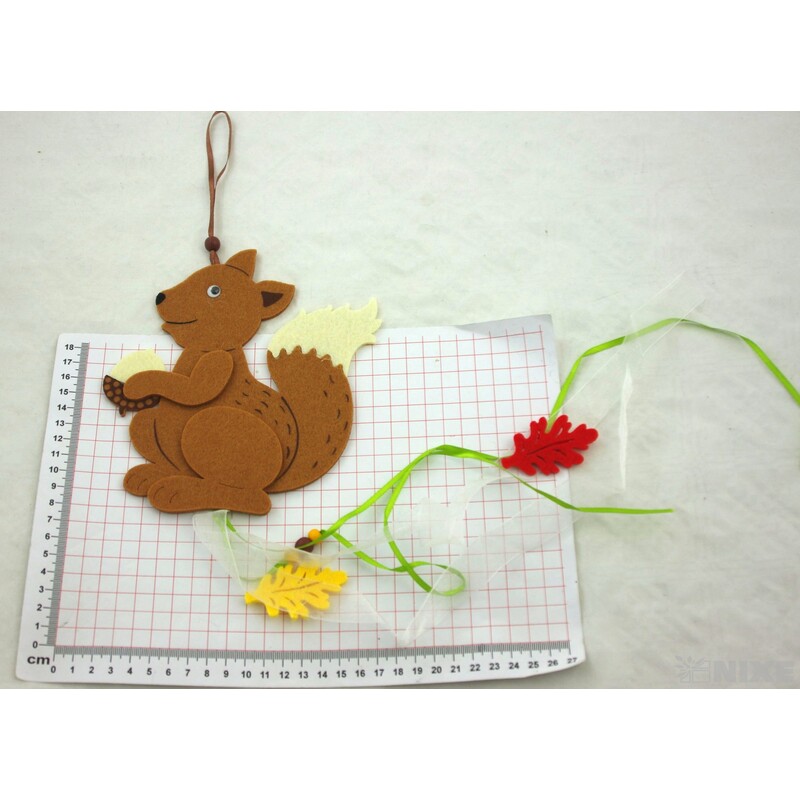 ZÁVĚS FILC VEVERKA 15x50cm*