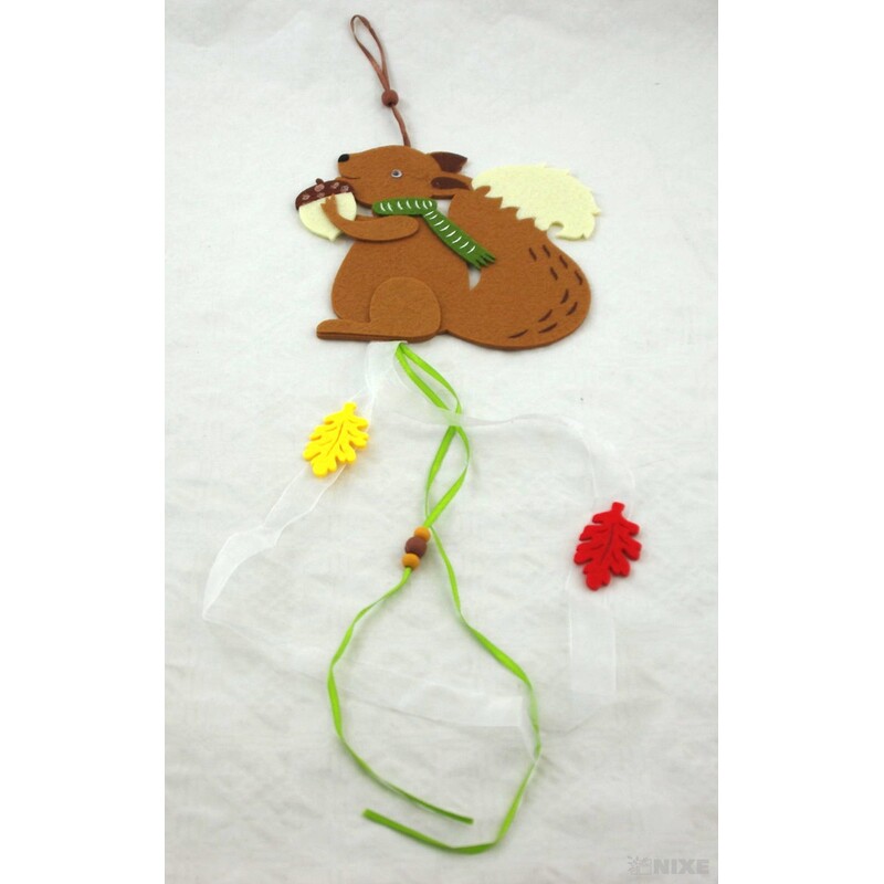 ZÁVĚS FILC VEVERKA 18x50cm*