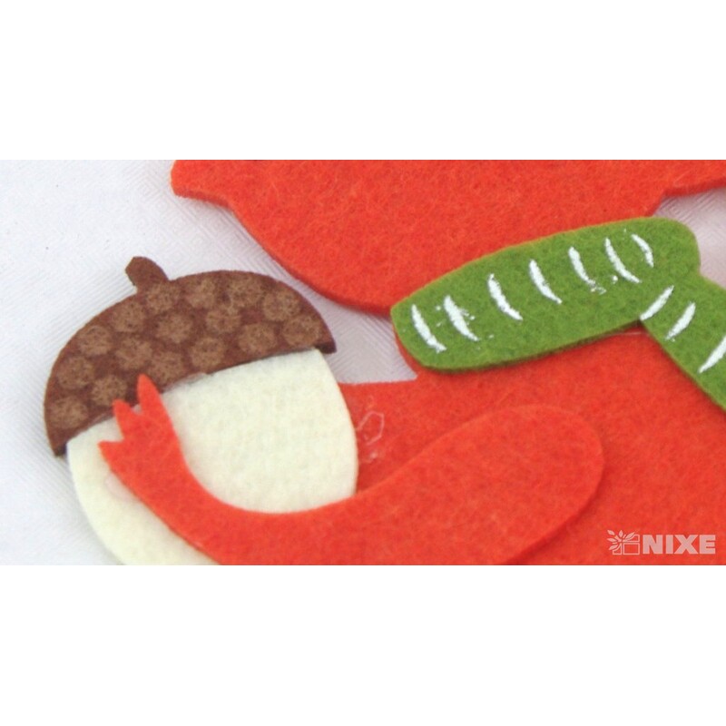 ZÁVĚS FILC VEVERKA 18x50cm*