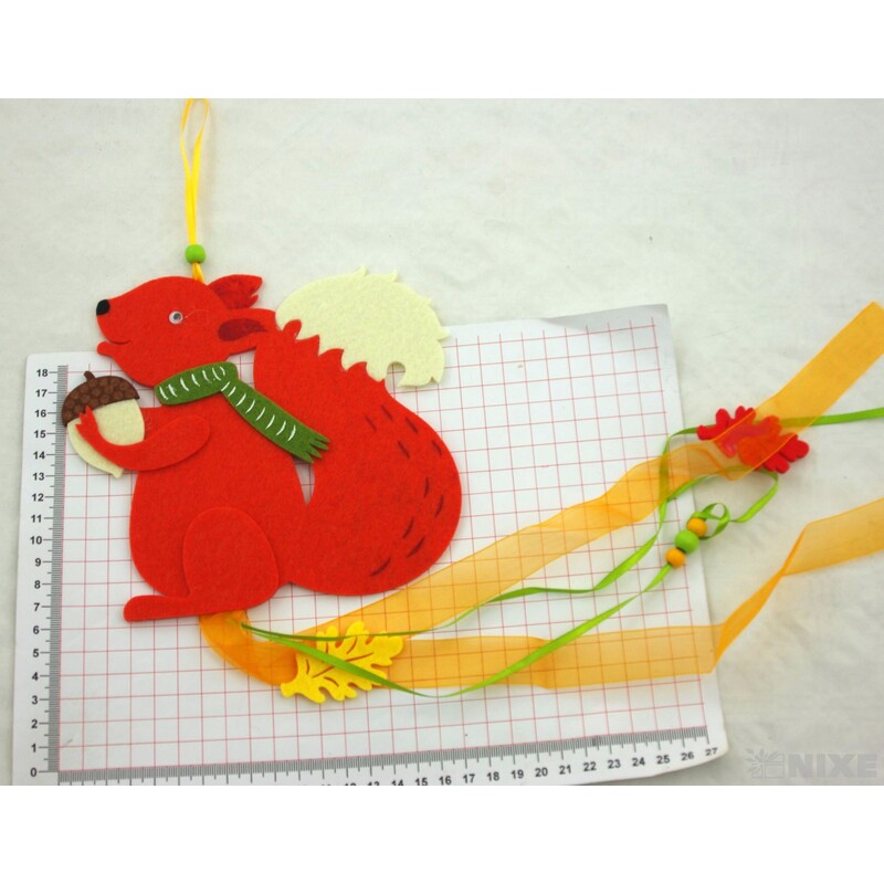 ZÁVĚS FILC VEVERKA 18x50cm*