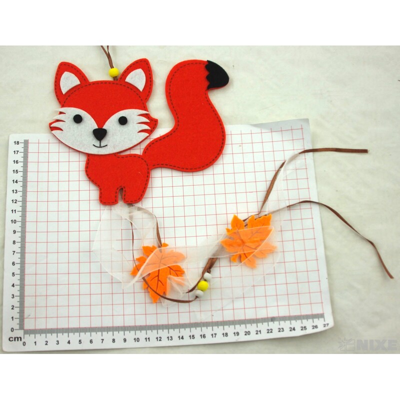 ZÁVĚS FILC LIŠKA 17x15cm*