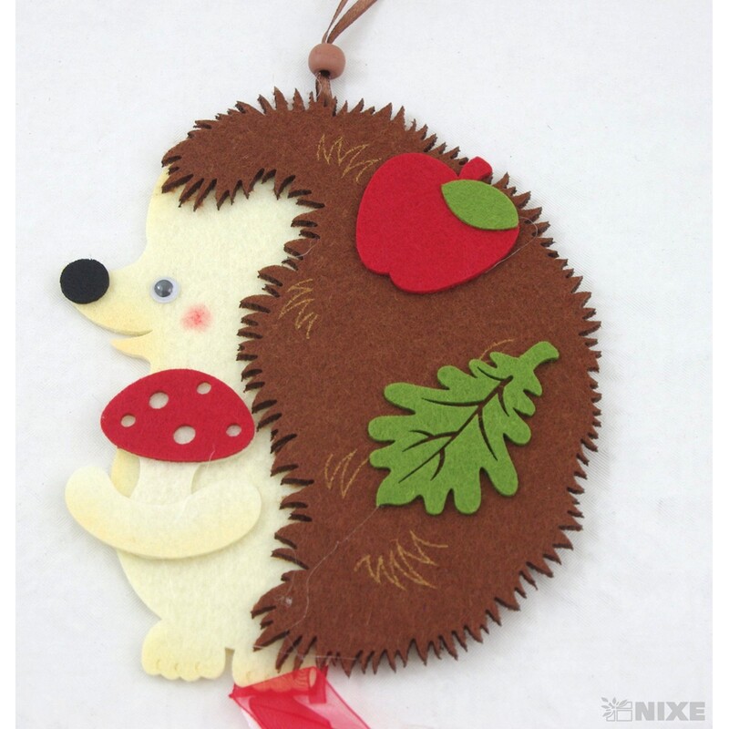 ZÁVĚS FILC JEŽEK 12x17cm*