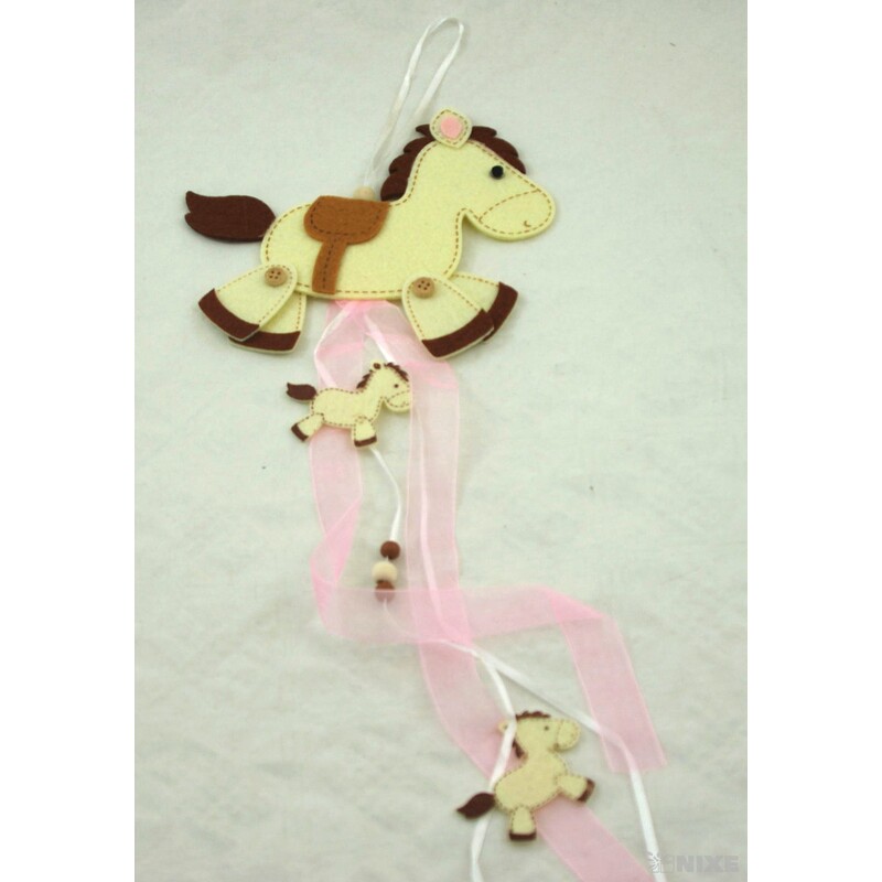 ZÁVĚS FILC KONÍK 18x15cm*