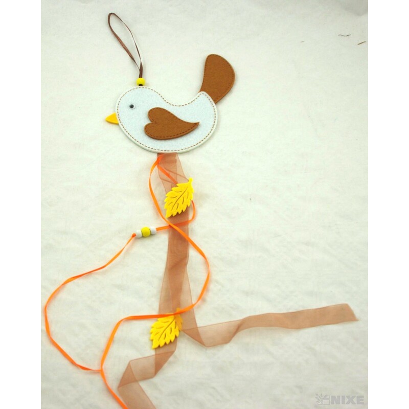 ZÁVĚS FILC PTÁČEK 17x55cm*