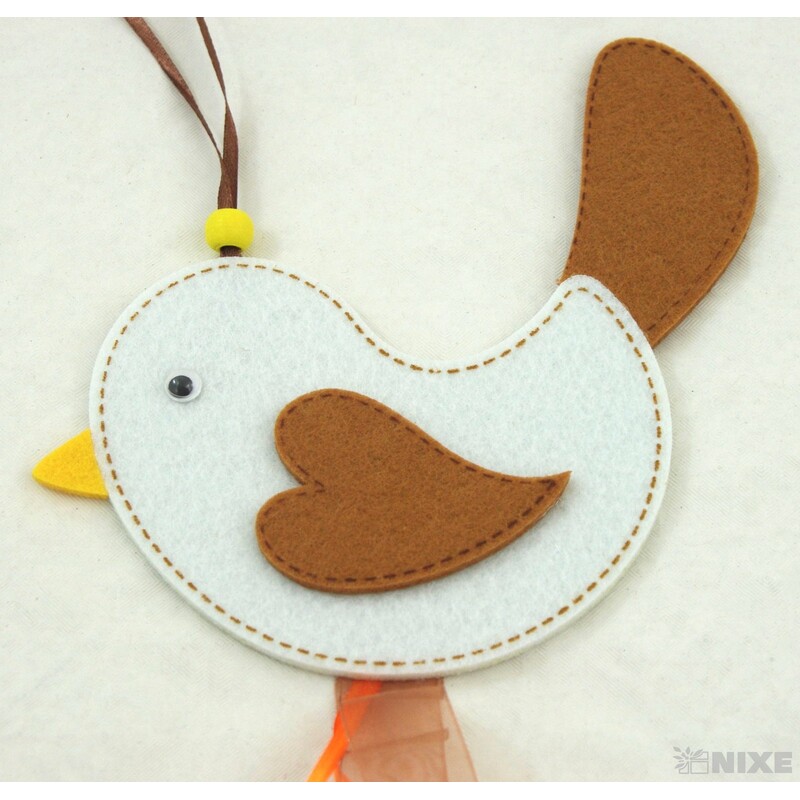 ZÁVĚS FILC PTÁČEK 17x55cm*