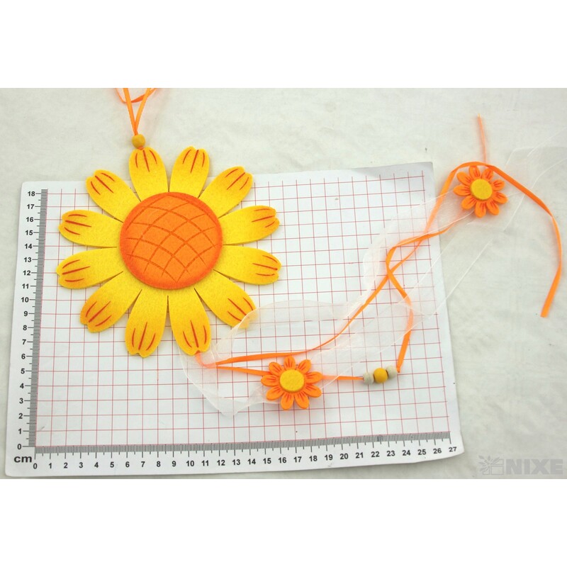 ZÁVĚS FILC SLUNCE 16x55cm*