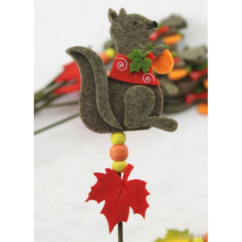 ZÁPICH FILC VEVERKA 6x30cm 10ks*MIX BAREV