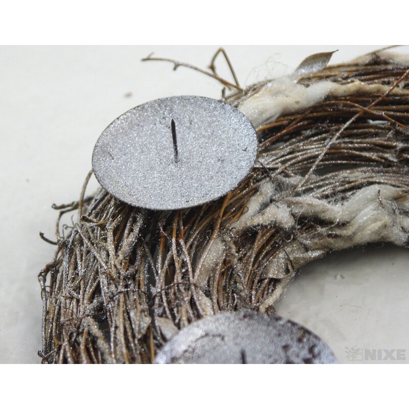 VĚNEC SVÍCEN 29cm*PŘÍRODNÍ