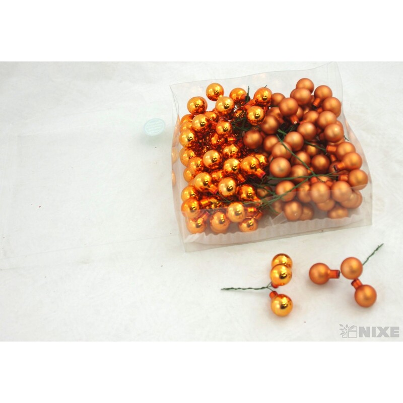 KOULE NA DR. 2x10,5cm 144ks MIX*MĚDĚNÁ