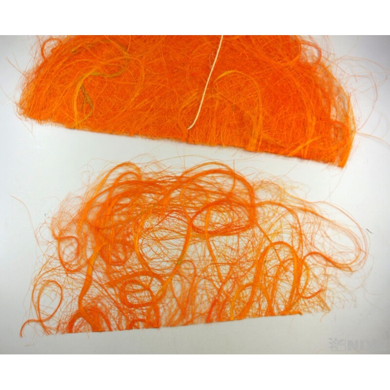 SISAL PŮLKRUH 65cm 10ks*ORANŽOVÁ