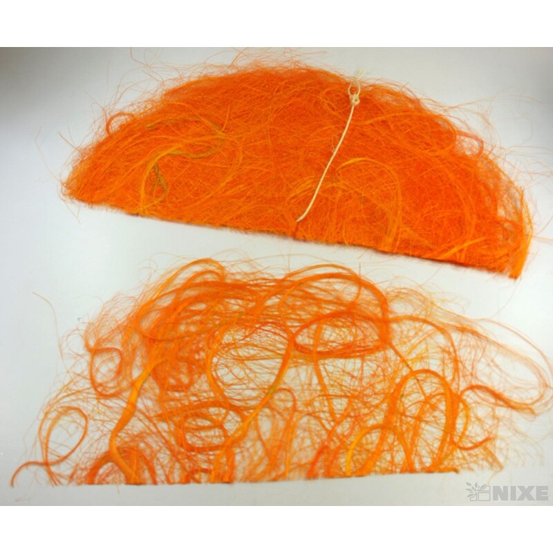 SISAL PŮLKRUH 65cm 10ks*ORANŽOVÁ
