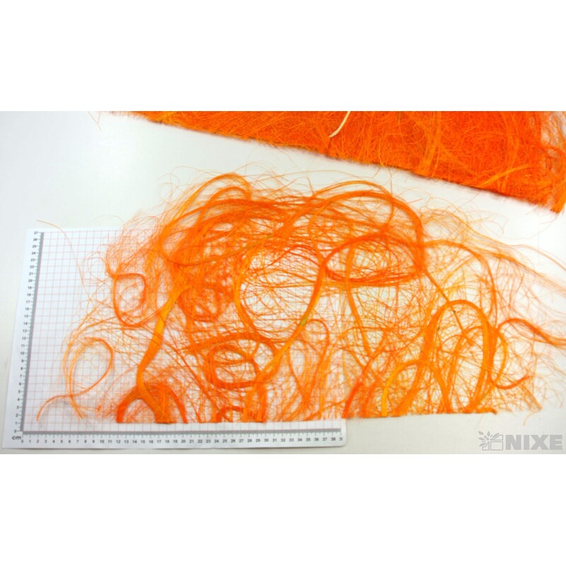 SISAL PŮLKRUH 65cm 10ks*ORANŽOVÁ