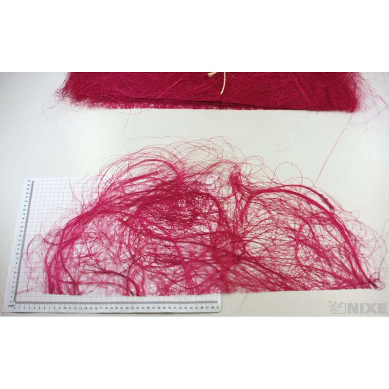 SISAL PŮLKRUH 65cm 10ks*RŮŽOVÁ TM.